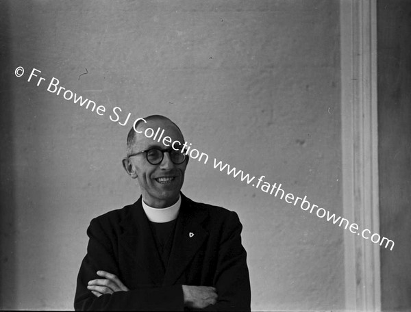 REV WALTER O'CONNOR BEFORE LEAVING FOR RHODESIA